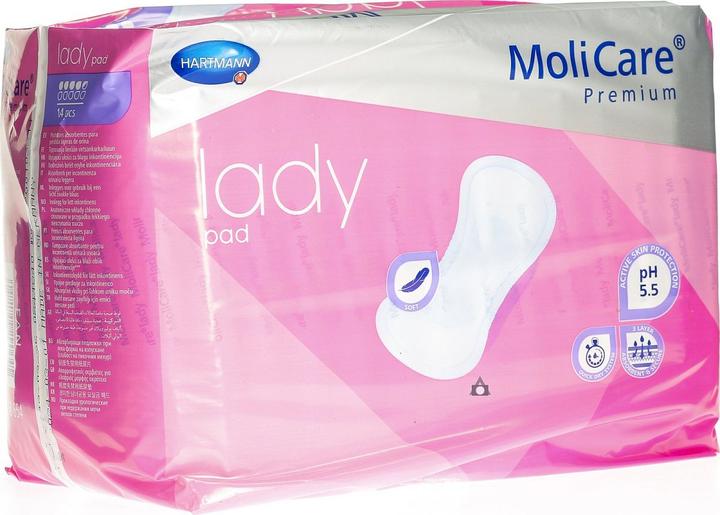 Actual product image MoliCare Lady Pad 4.5 drops (14 x, XL, Large)