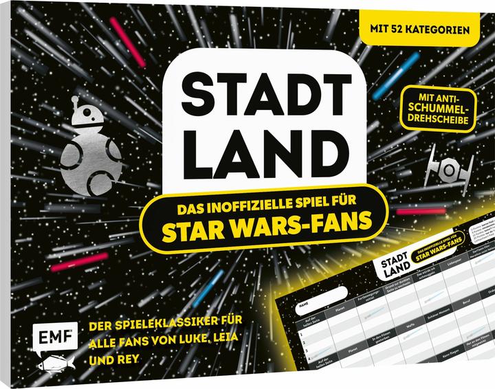Produktbild Stadt, Land, das inoffizielle Spiel für Star Wars-Fans – Der Spieleklassiker für alle Fans von (Deutsch)