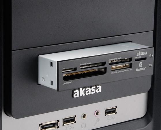Actual product image Akasa Internal Card Reader AK-ICR-11 (USB 2.0)