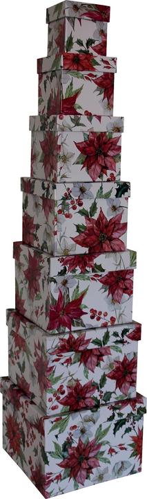Produktbild PBS Austria Kartonage Set Weihnachten 7 teilig mehrfarbig (Geschenkbox, 1 x)