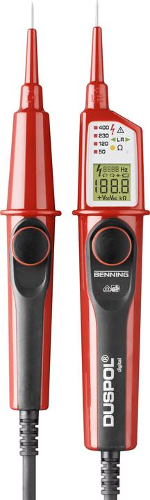 Benning Double pole voltage tester DU (CAT IV 600V, CAT III 1000V)