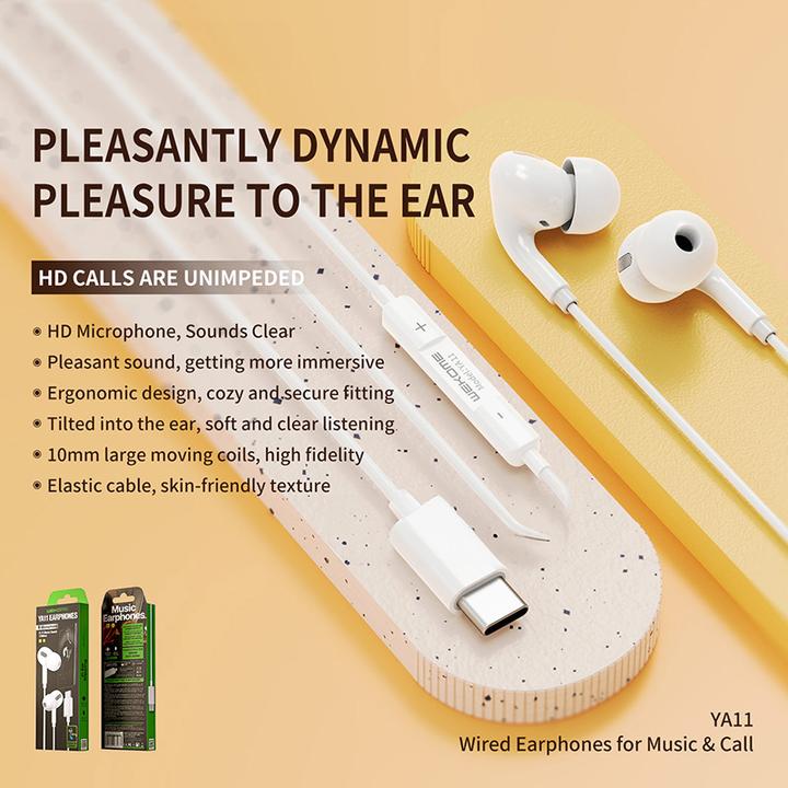 Produktbild Wekome YA11 HiFi-USB-C-Kopfhörer mit Kabel (Kabelgebunden)