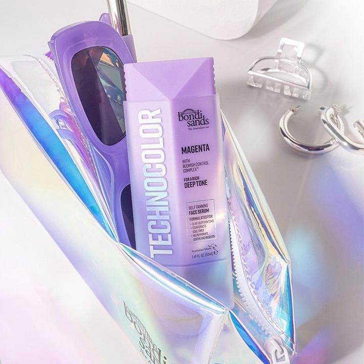 Produktbild Bondi Sands Technocolor Magenta Selbstbräuner Gesichtsserum Einfache Anwendung Streifenfrei 50ml - Angereichert (Selbstbräunungsserum, 50 ml)