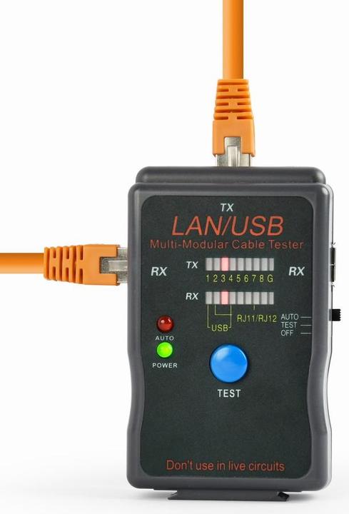 Immagine prodotto Gembird Cablexpert NCT-2 Tester per cavi di rete