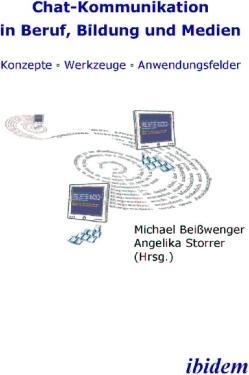 Actual product image Chat-Kommunikation in Beruf, Bildung und Medien (Michael Beisswenger)