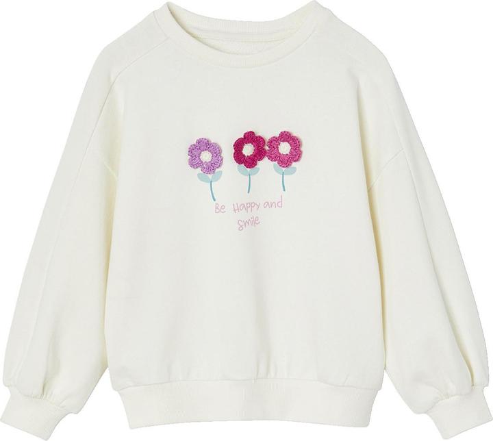 Immagine prodotto Vertbaudet Mädchen Sweatshirt mit Recycling-Polyester, Blumen oder Sterne (158)