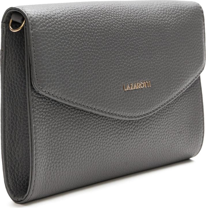 Actual product image Lazarotti Bologna Leather Clutch Bag Leather 23 cm