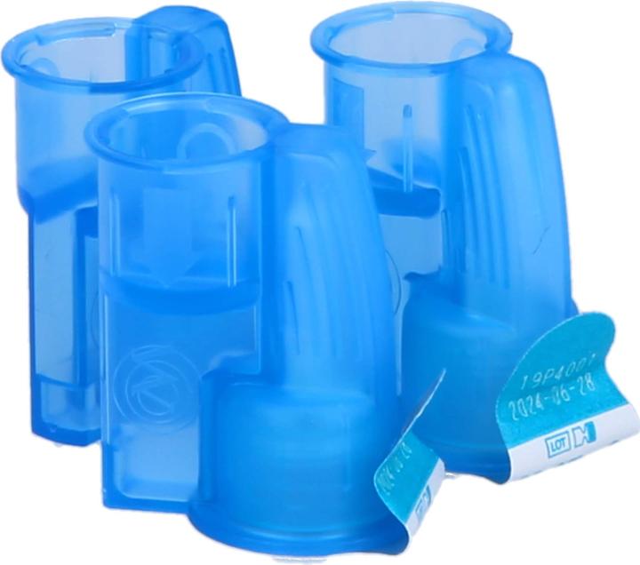 Actual product image Unifine Pentips Plus Pennadeln Insulin-Injektor 31G 0.25x8mm hellblau steril 100 Stk (Pen needles + disposable needles)