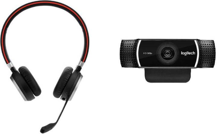 Jabra Evolve 65 inkl. Logitech Webcam