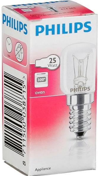 Image du produit Philips Lampe à four T25 (E14, 26 W, 172 lm, 1 x, E)