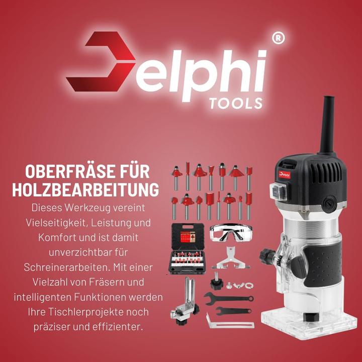 Produktbild Delphi 3709 Holz-Oberfräse