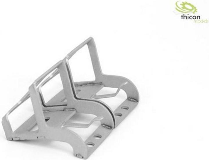 Immagine prodotto Thicon Models 1:14 Set di scarpette di scappamento V2A con supporto per parafanghi