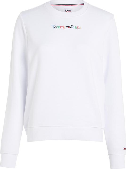 Actual product image Tommy Hilfiger Tjw Reg Colour Serif Linear Crew Women's Sweatshirt (XS)