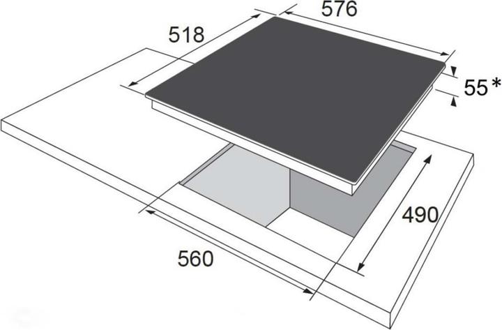 Produktbild Amica EB-Autark-Kochfeld