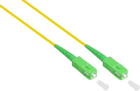 Produktbild Good Connections Patchkabel LWL Simplex OS2 (Singlemode, 9/125) SC (APC) / SC (APC), LSZH, 1m (1 m)