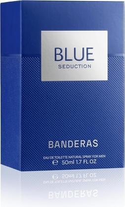Antonio Banderas Banderas Parfums Blue Seduction Eau de Toilette für Männer Lang anhaltender frischer und lässiger (Eau de Toilette, 72 ml)