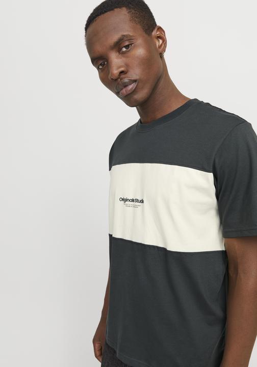 Produktbild Jack & Jones Jorvesterbro Block Tee Ss Crew Styd Aw24 (S)