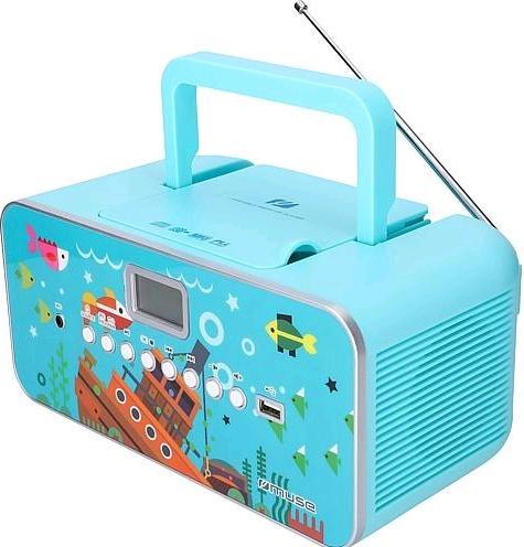 Immagine prodotto Muse M29KB Lettore CD per bambini CD, FM, USB Con microfono (FM, PLL, MW)