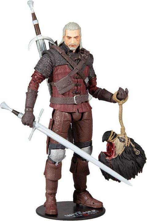 Actual product image McFarlane Action Figure The Witcher 3 : Geralt (Wolf Armor) 18 cm