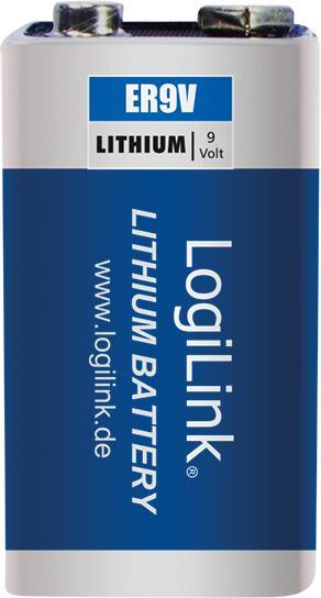 Actual product image LogiLink Ultra Power ER9V (1 pcs., 9V Block, 1200 mAh)