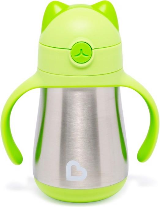 Image du produit Munchkin Bouteille en acier inoxydable Cool Cat 18M+ (237ml)