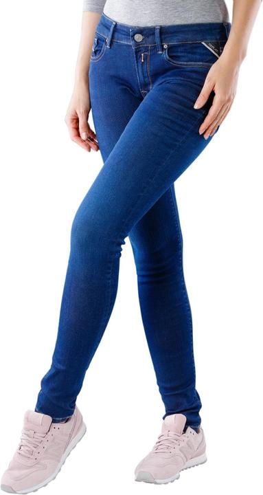 Actual product image Replay Luz Jeans Skinny Hyperflex Stretch washed blue (W32/L34)