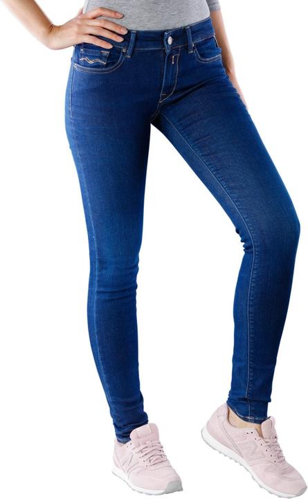 Actual product image Replay Luz Jeans Skinny Hyperflex Stretch washed blue (W32/L34)