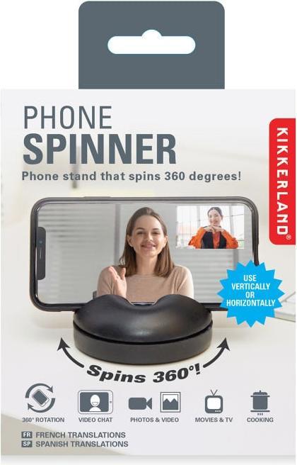 Actual product image Kikkerland Phone Spinner