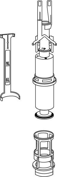 Actual product image MEPA Drain valve set for SCA12/E11/E21/E31