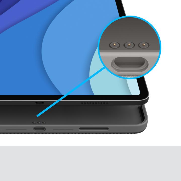 Image du produit Logitech Combo Touch (CH, iPad Pro 11 2022 (4e génération), iPad Pro 11 2021 (3ème génération), iPad Pro 11 2020 (2. Gen), iPad Pro 11 2018 (1. Gen))