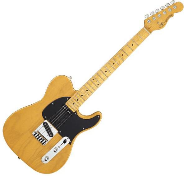 Produktbild G&L GL Guitars E-Gitarre ASAT Classic Tribute Butterscotch Blonde (Konzertgitarre, Sumpfesche, Ahorn, Kunststoff, Nickel)