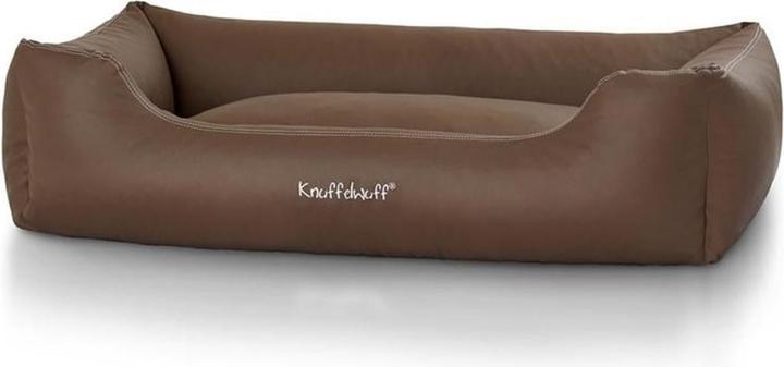 Produktbild Knuffelwuff Hunde-Bett Sidney Kunstleder XXL, 120 x 85 cm, Braun (Hund)