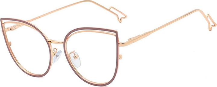Produktbild Techsuit - Anti-Blue Light Glasses Reflex Metal (F95597-C2) - Butterfly - Pale Mauve