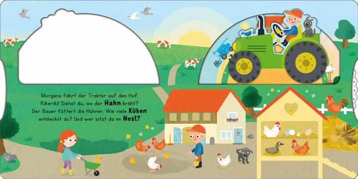 Produktbild Rundherum! Mein Drehspass-Buch – Unterwegs mit dem Traktor (Deutsch)