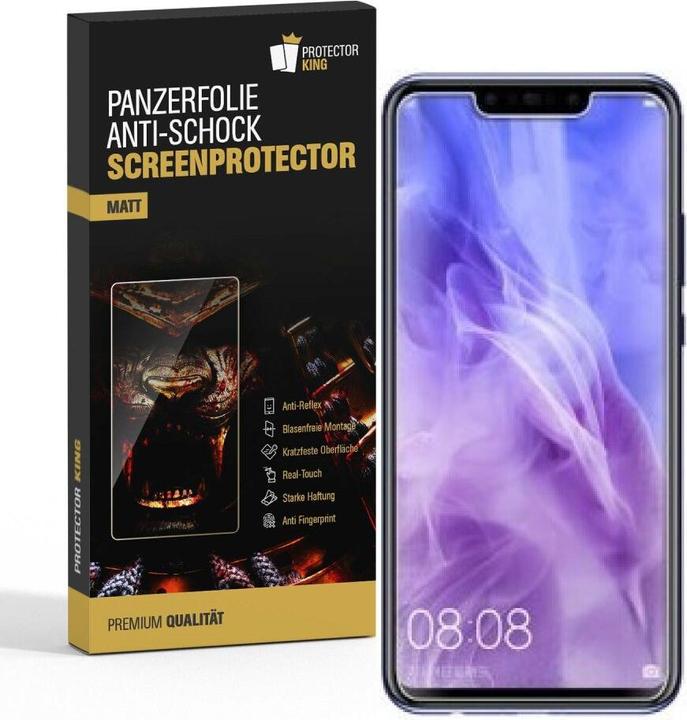 Produktbild Protectorking 6x Panzerfolie Anti-Shock matt entspiegelt (6 Stück, Huawei Nova 3)