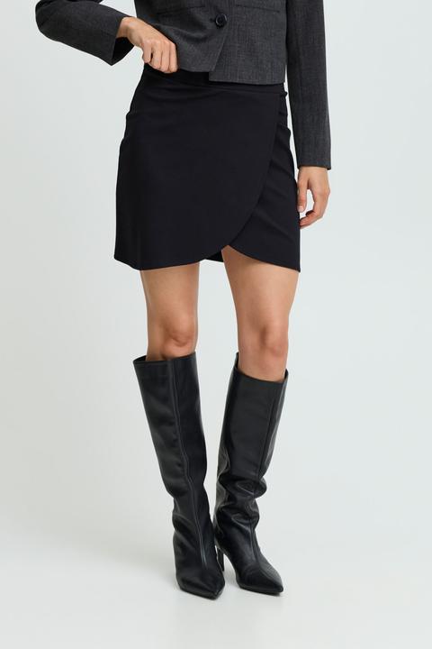 Actual product image B.young BYPARRIN WRAP MINI SKIRT 20815722 (S)