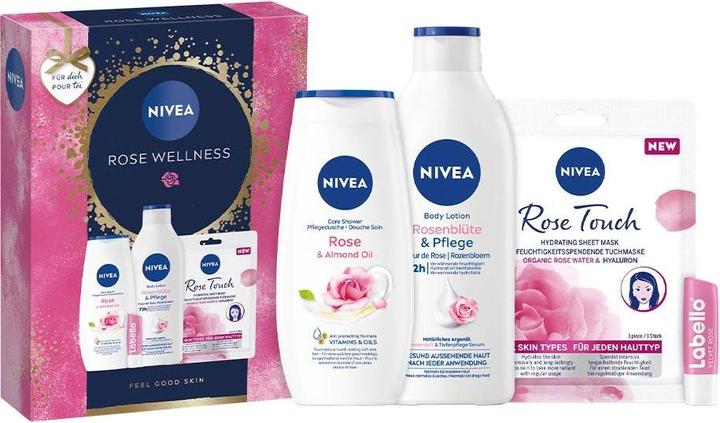 NIVEA Rose Wellness (Körperpflegeset)