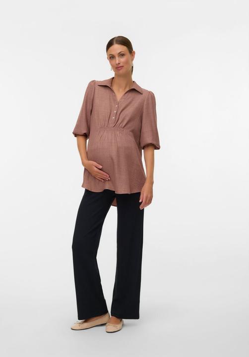 Immagine prodotto Mamalicious Normal geschnitten V-Ausschnitt Top Bluse (M)