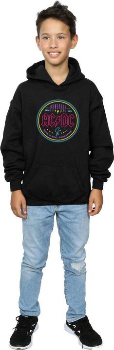 Produktbild AC/DC Circle Neon Kapuzenpullover Jungen (140, 146)