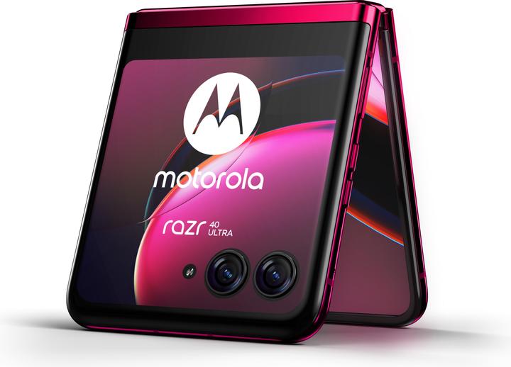 Productafbeelding Motorola Razr 40 Ultra (256 GB, Viva Magenta, 6.90", SIM + eSIM, 12 Mpx, 5G)