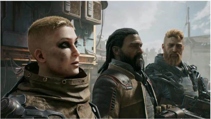 Actual product image Square Enix Outriders (Xbox One X, Xbox Series X, DE)