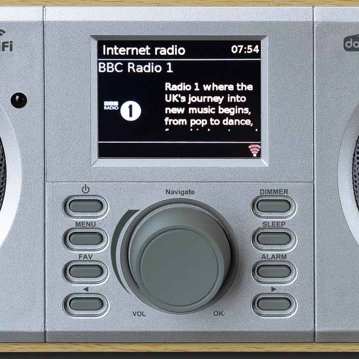 Image du produit Lenco DIR-141 (FM, DAB+ DAB, PLL, VHF, Webradio, Bluetooth, WiFi)