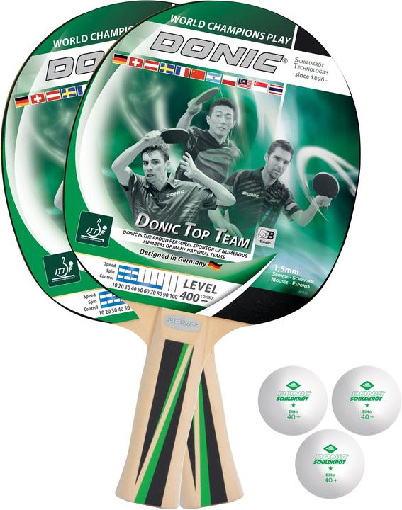 Actual product image Donic Schildkröt Top Team 400 game set