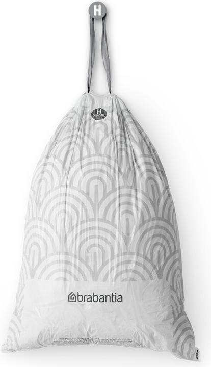 Productafbeelding Brabantia PerfectFit Vuilniszakken - 50/60 l - Code H - 6 rollen x 20 stuks (120 x, 60 l)