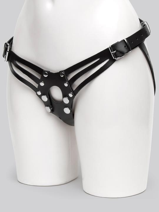 Produktbild Lovehoney DOMINIX Deluxe Strapon-Harness aus Leder