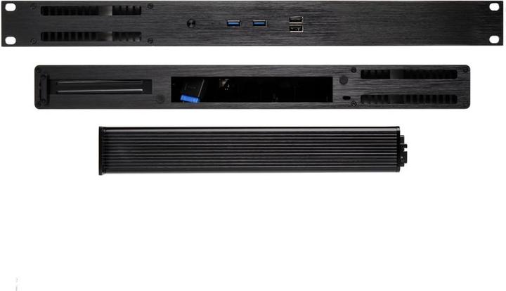 Image du produit Akasa Galileo TU3 Thin-Mini-ITX 1U Boîtier, OEM (Mini ITX Thin Mini ITX)