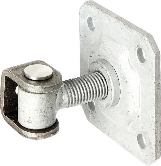 Immagine prodotto GAH Cerniera per porta 100x100x42x30mm in acciaio grezzo
