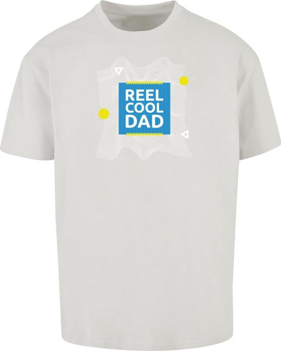 Merchcode Fathers Day - Reel cool dad Heavy Oversize Tee - 115179 (XL)