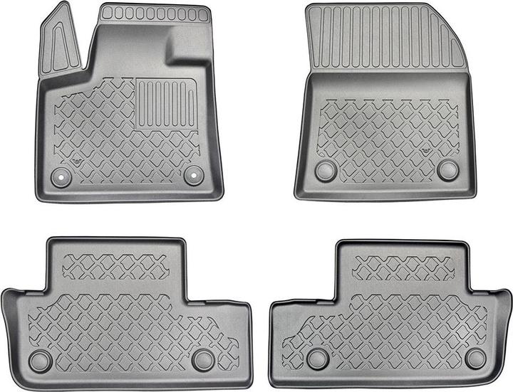 Aristar All-weather floor mats for Peugeot 3008 Hybrid and Hybrid4 from 2019 (with FOCAL hi-fi system) (1 set of 4 floor mats)