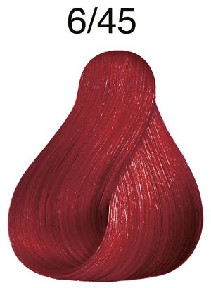 Actual product image Wella Color Touch Vibrant Reds (6/45 dark blond red-mahogany)